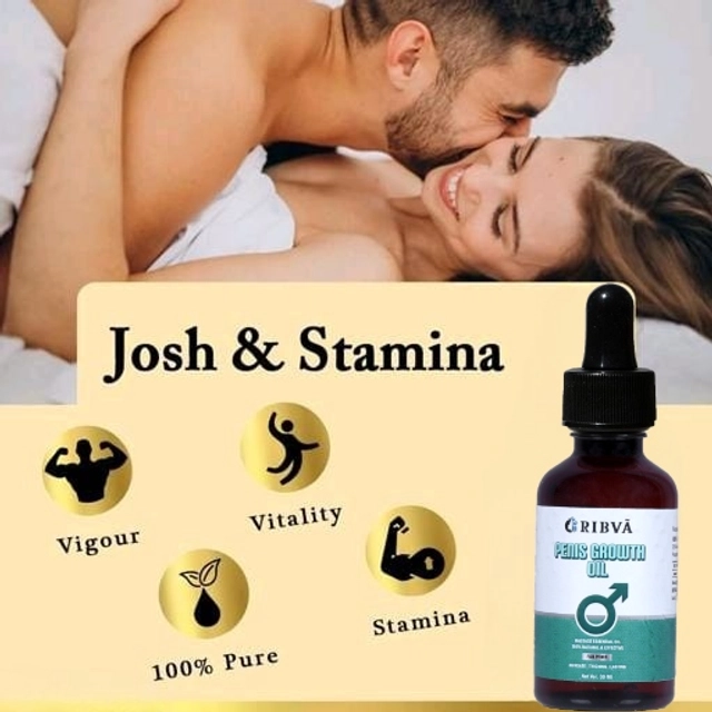 Ribva Organic Penis Growth Oil (30 ml)