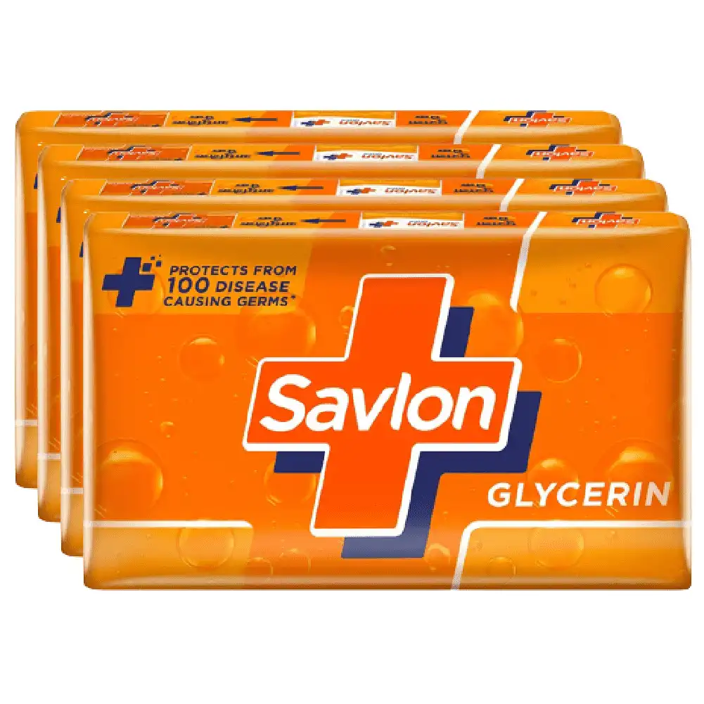 सेवलॉन ग्लिसरीन सोप 4X40 g (पैक ऑफ़ 4)