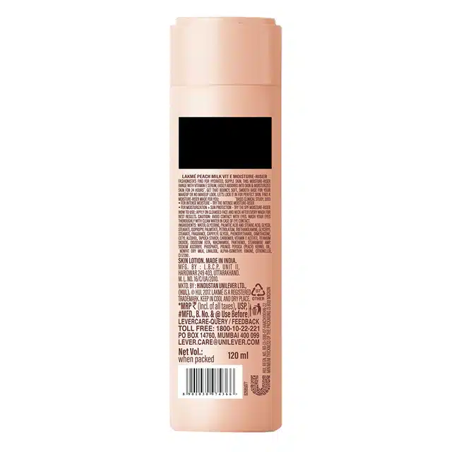 Lakme Peach Milk Moisturizer Body Lotion 120 ml