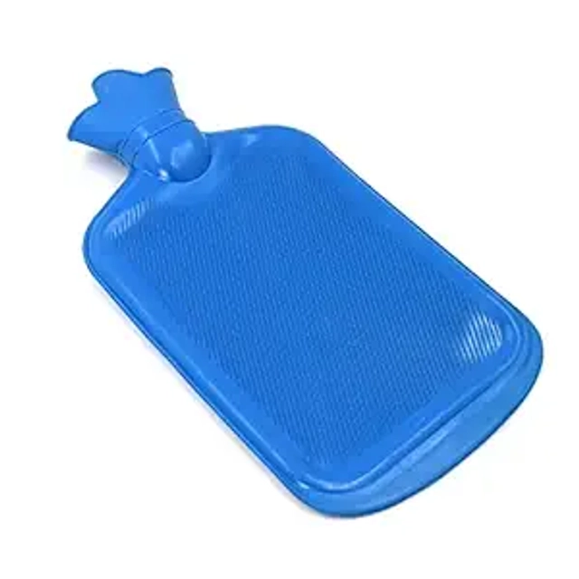 Rubber Hot Water Bag for Pain Relief (Multicolor, 2 L)