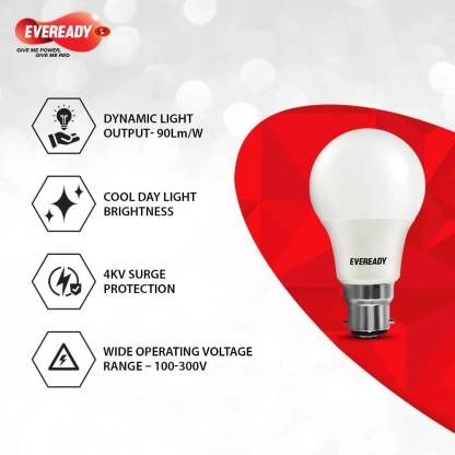 Eveready 12 W Standard B22 Led Bulb  (White) (Pack Of 1)