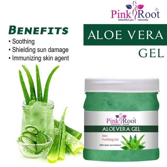 Pink Root Aloevera Skin Purifying Gel (Pack Of 1, 500 ml) (MI-100)