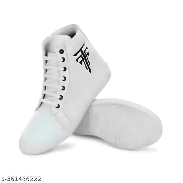 Boots for Men (White, 6)