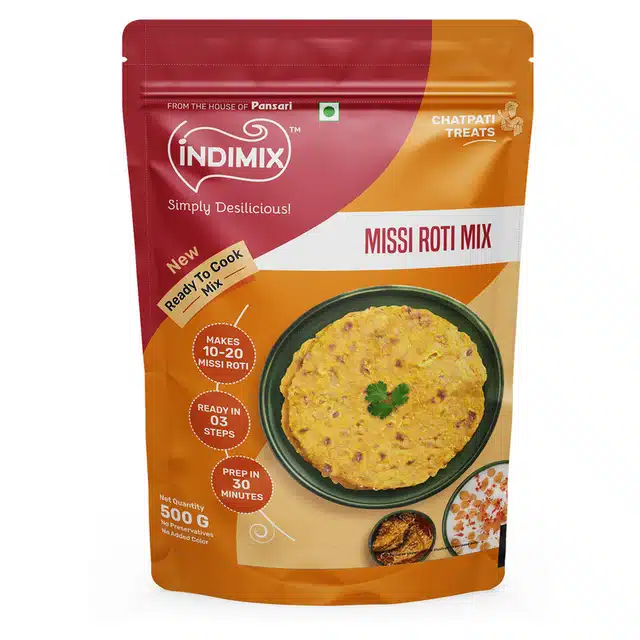 Indimix Missi Roti Atta 500 g