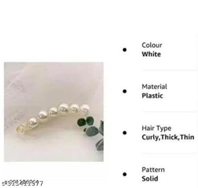 Alloy Hair Clutcher for Women (Multicolor)