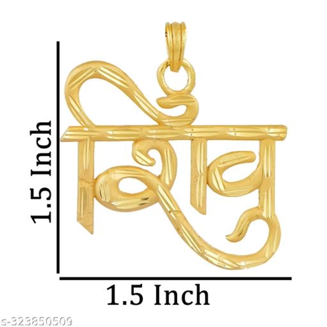 Brass Pendant for Men & Women (Multicolor)