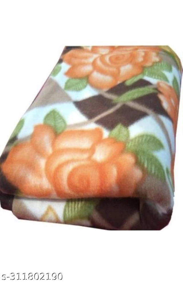 Cotton Blankets for Home (Pack of 2) (Multicolor, Free Size)