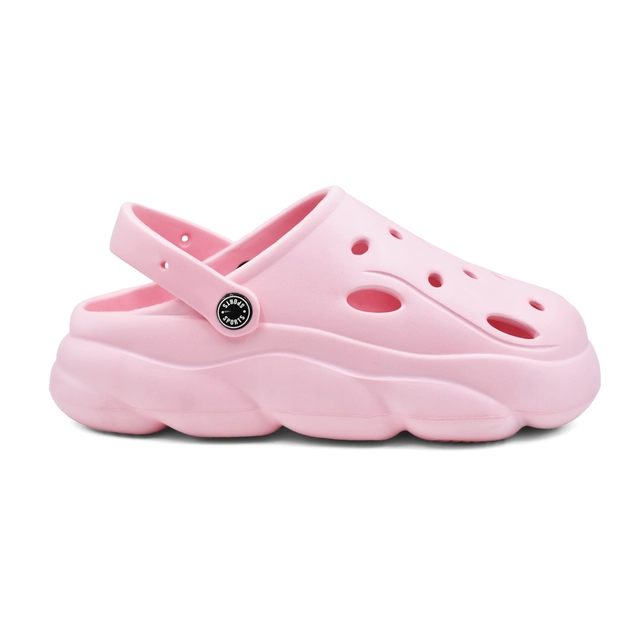 Clogs for Women (Pink, 3)