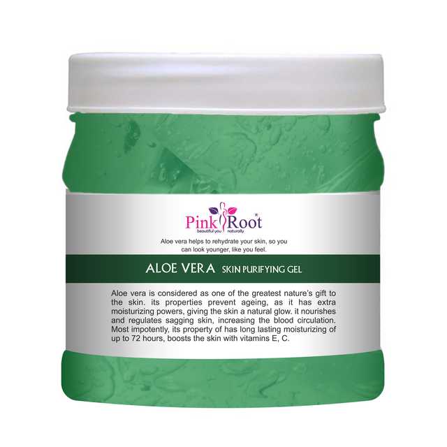 Pink Root Aloevera Skin Purifying Gel (Pack Of 1, 500 ml) (MI-100)