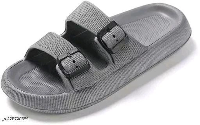 Sliders for Women (Dark Grey, 3)