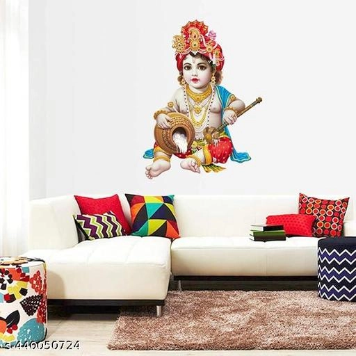 Vinyl Wall Sticker (Multicolor, 45x35 cm)