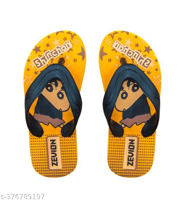 Slippers for Boys & Girls (Yellow, 4-5 Years)