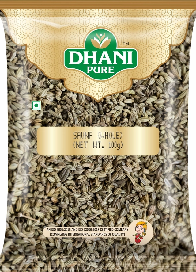 धनि प्योर मोटी सौंफ साबुत 100 g