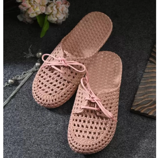 Flats for Women (Pink, 4)