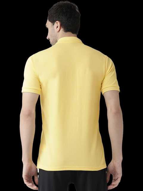 Galatea Cotton Blend Polo T-Shirt for Men (Pack of 3) (Multicolor, L) (G1028)