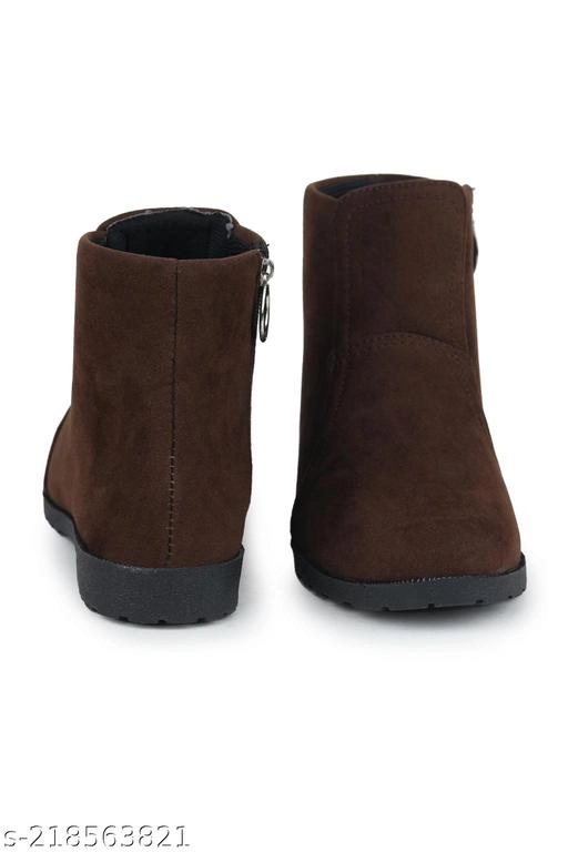 Boots for Women (Brown, 3)