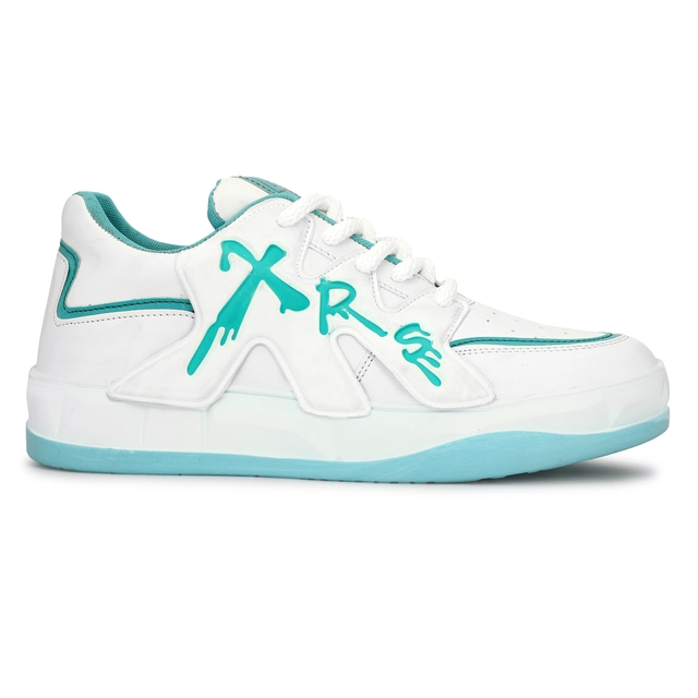 Casual Shoes for Men (Sea Green & White, 6)