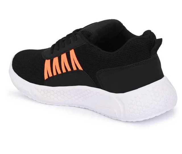 Raysfield Men's Stylish Sports Shoes (Black, 3) (M189)