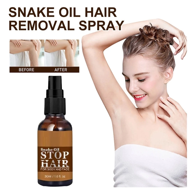 Snake Oil Stop Hair Body & Face Hair Remover Spray (30 ml)