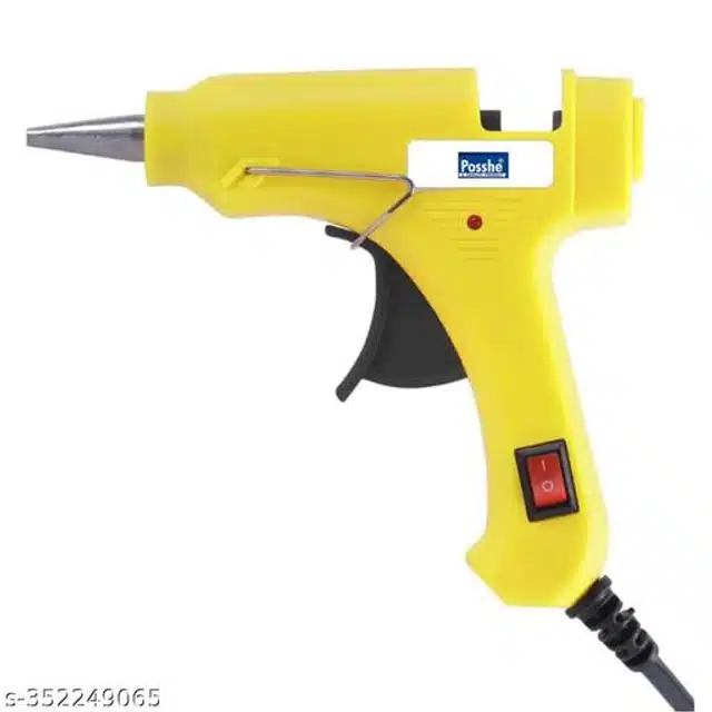 Electric Hot Melt Glue Gun (Yellow)