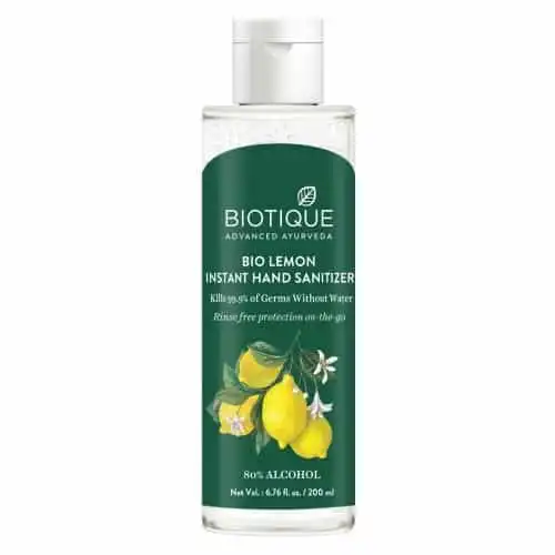 Biotique बायो लेमन इंस्टेंट हैंड सैनिटाइजर 200 ml