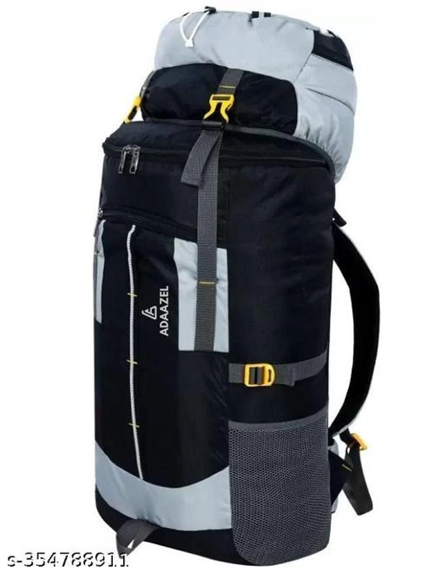 Hiking Backpack for Men & Women (Grey & Black)