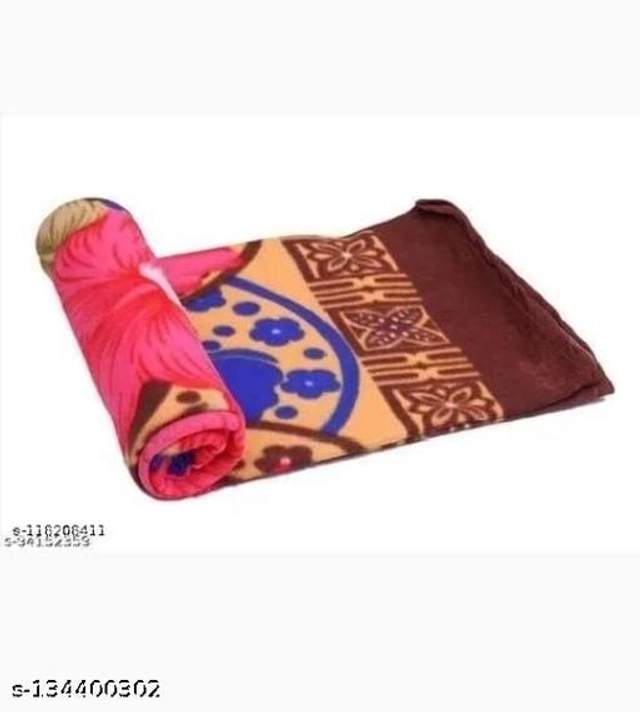 Fleece Blanket for Kids (Multicolor, 90x60 inches)