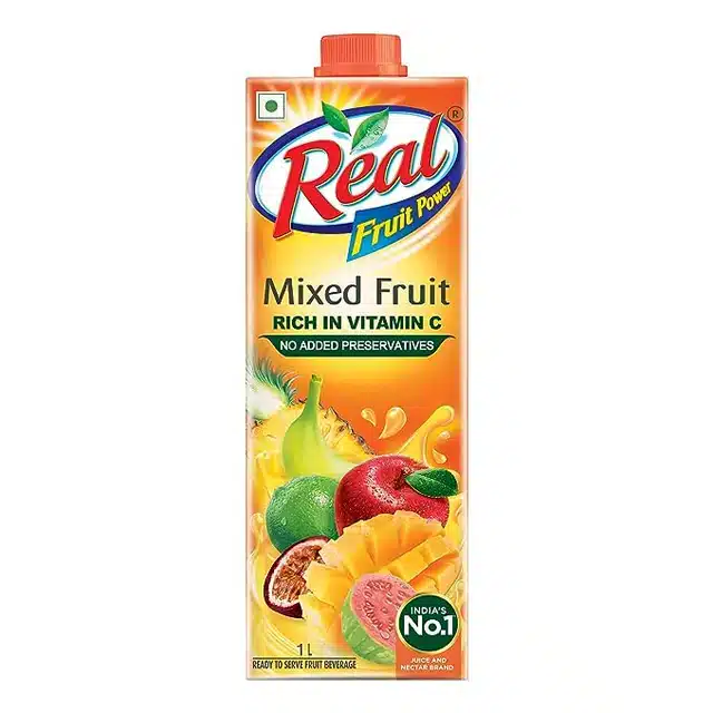 Real Mix Fruit Juice 2X1 L(Pack Of 2)