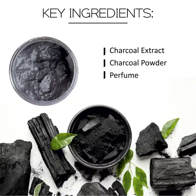 Mister Beard Activated Charcoal Scrub (Pack Of 1, 100 g) (MI-43)