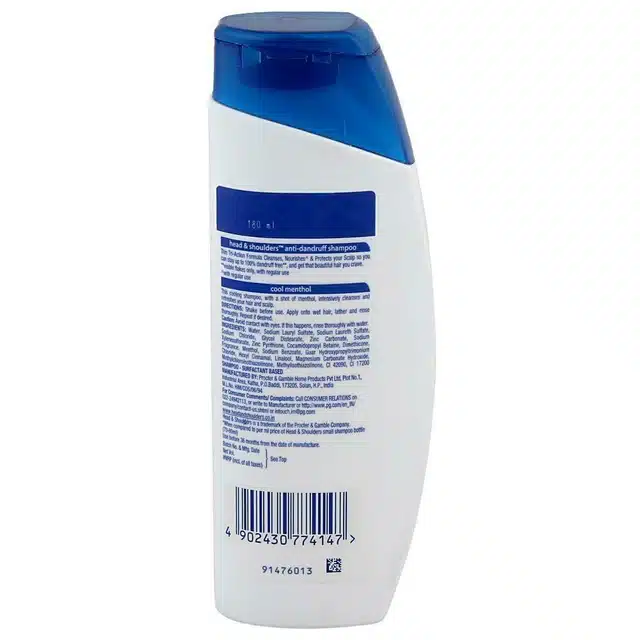 Head & Shoulders Cool Menthol Anti Dandruff Shampoo 72 ml