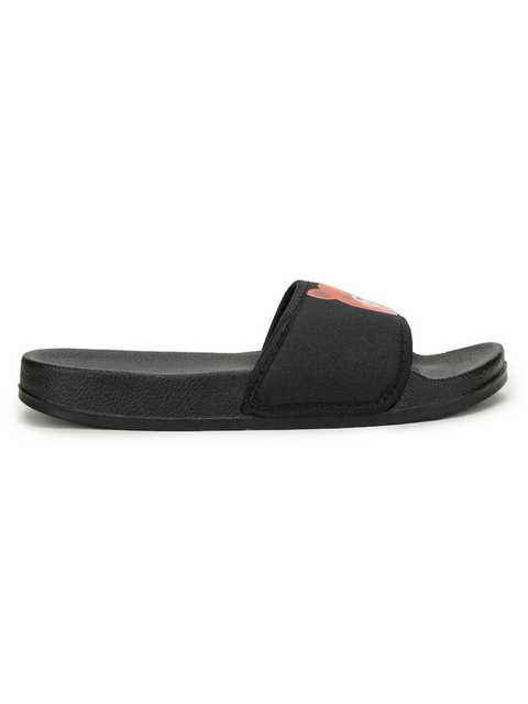 Footox Casual Women Slippers And Flipflops (Black, 5) (FF-29)