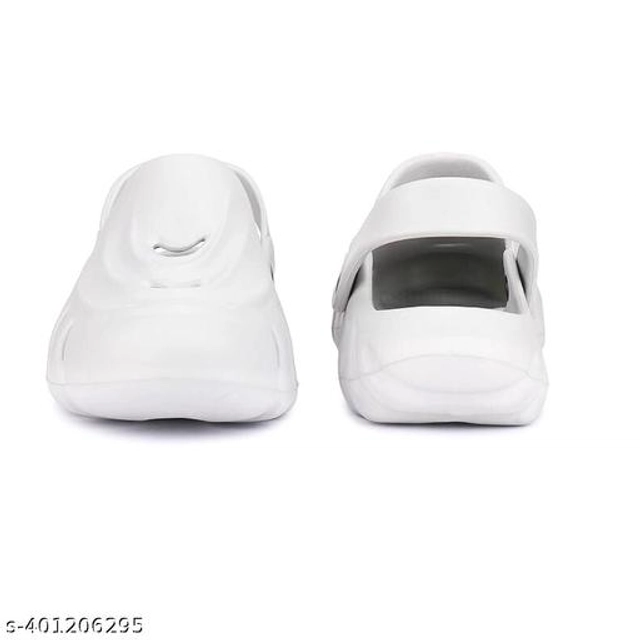 Clogs for Men (White, 6)