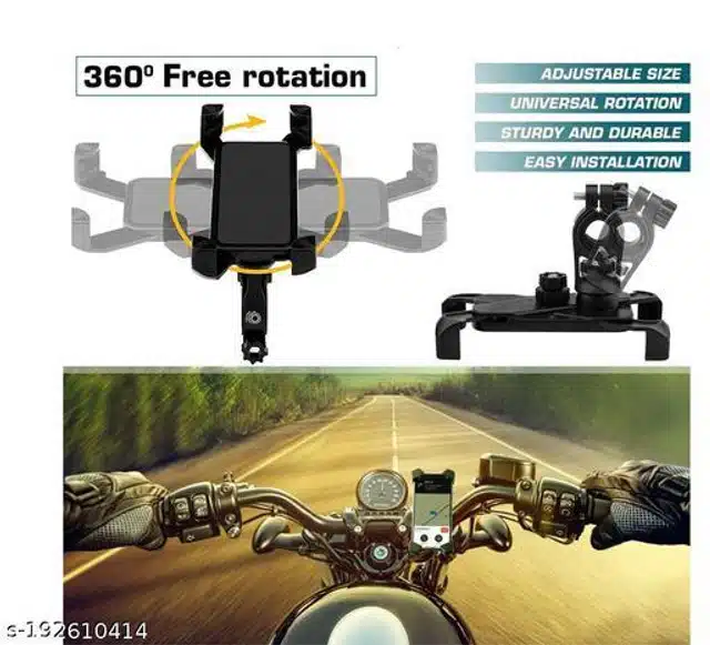 Mobile Holder for Motorbike (Black)