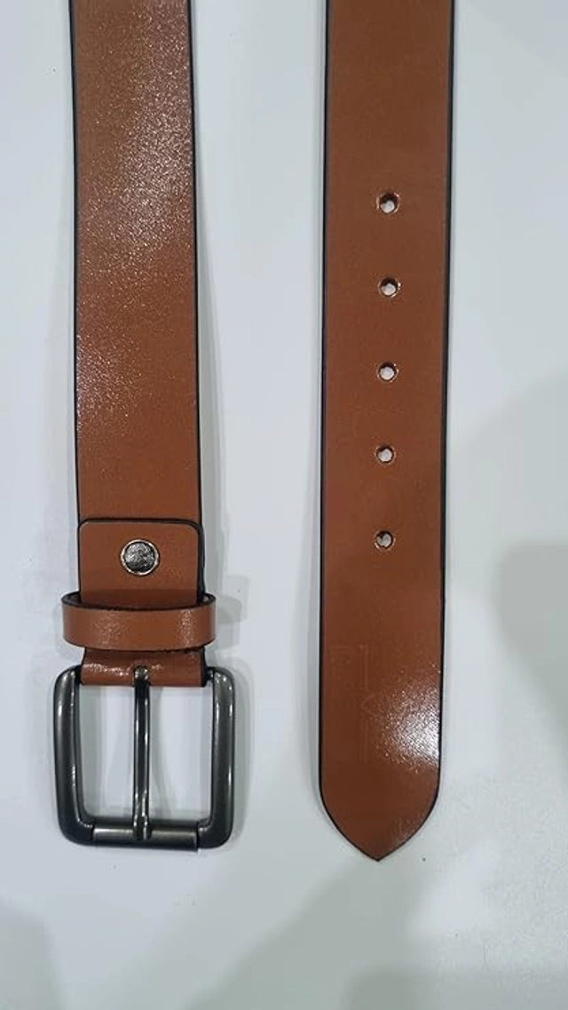 Faux Leather Belt for Men (Brown)