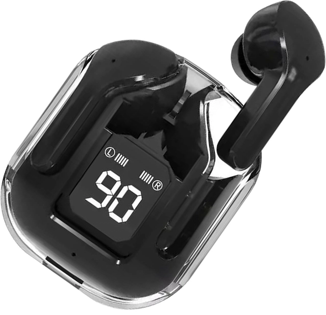 Wireless Bluetooth Earbuds with Charging Case (Black)