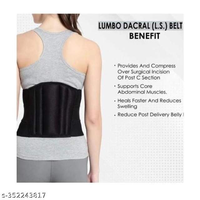 Waist Support Belt (Black)