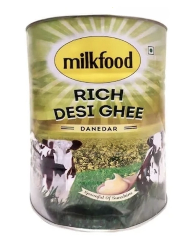 मिल्कफूड रिच देसी घी 4.5 L (टिन)