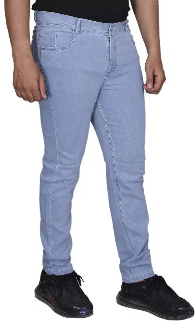 Denim Jeans Pant (Light Blue, 30)