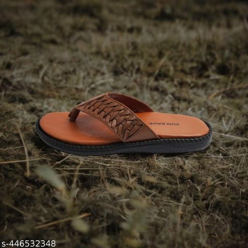 Flipflops for Men (Tan, 6)