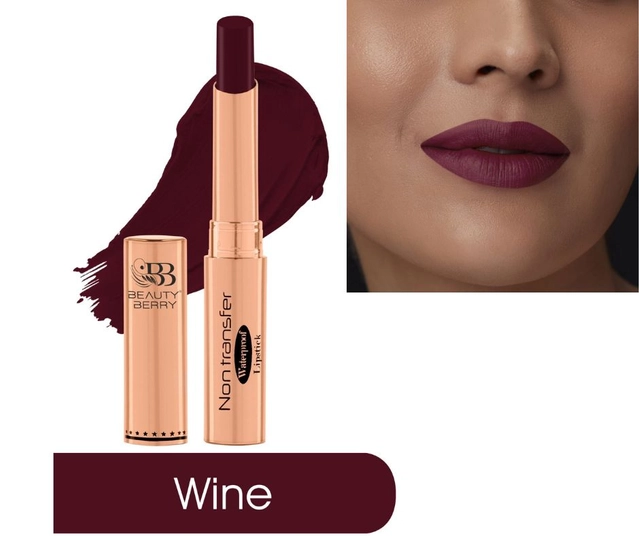 Beauty Berry Waterproof Long Lasting Absolute Lipstick (Wine)