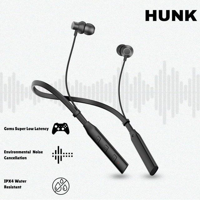 Wireless Bluetooth in-Ear Neckband (Black)