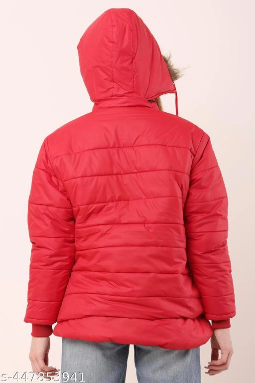 Jacket for Women (Red, L)