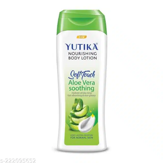 Yutika Soft Touch Aloe Vera Body Lotion (500 ml, Pack of 3)