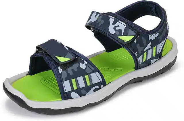 Bersache Men's Casual Sandals (Green, 8) (VKI-25)