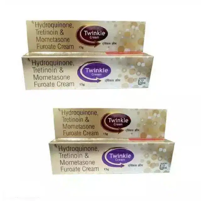 Twinkle Face Night Cream (Pack of 2, 15 g)