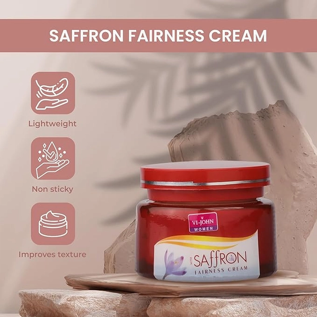 VI-John Advanced Saffron Fairness Cream (50 g)