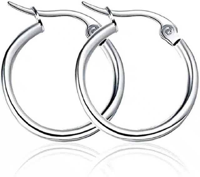 Fancy Earrings for Men (Silver)