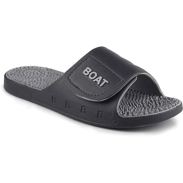 Sliders for Men (Black, 6)