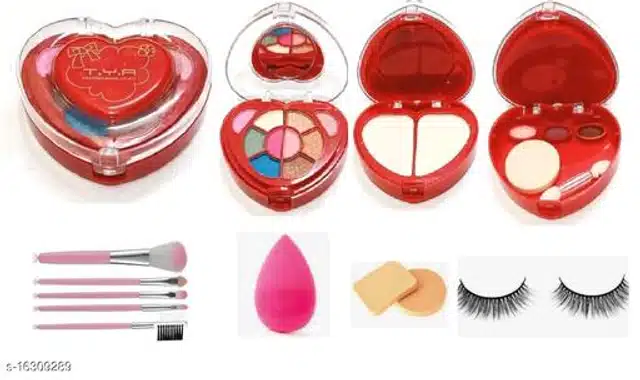 Combo of Makeup Kits (Multicolor, Set of 9)