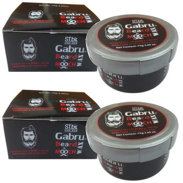 2 St.Gabru Beard & Mooch Wax (75 g) (R563)